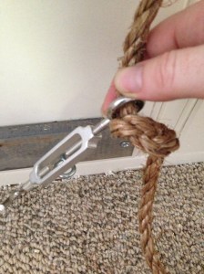 ikea hack hanging rope shelves 014